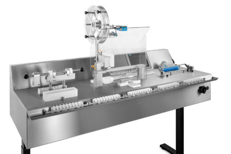 Semiautomatische assemblagemachine oogdruppel-device