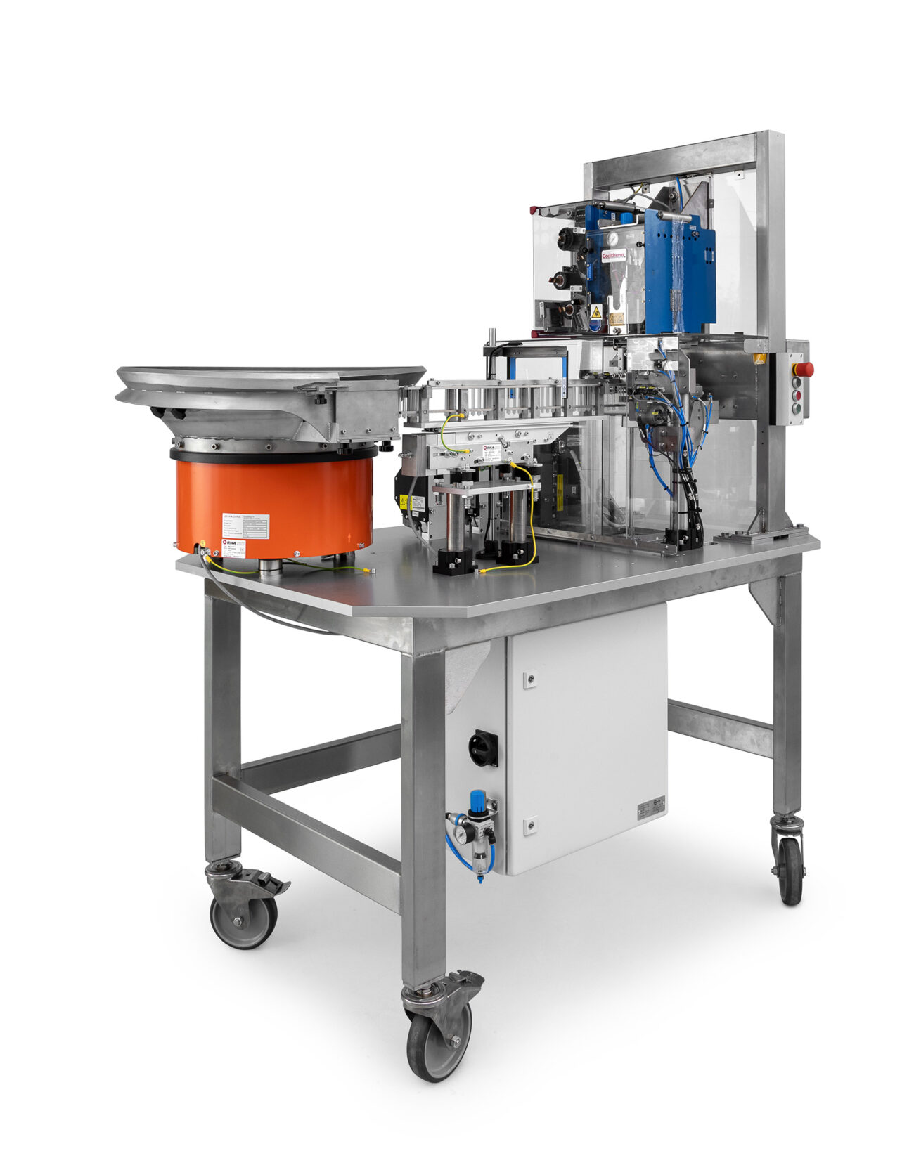 Stand-alone printstation voor spuiten