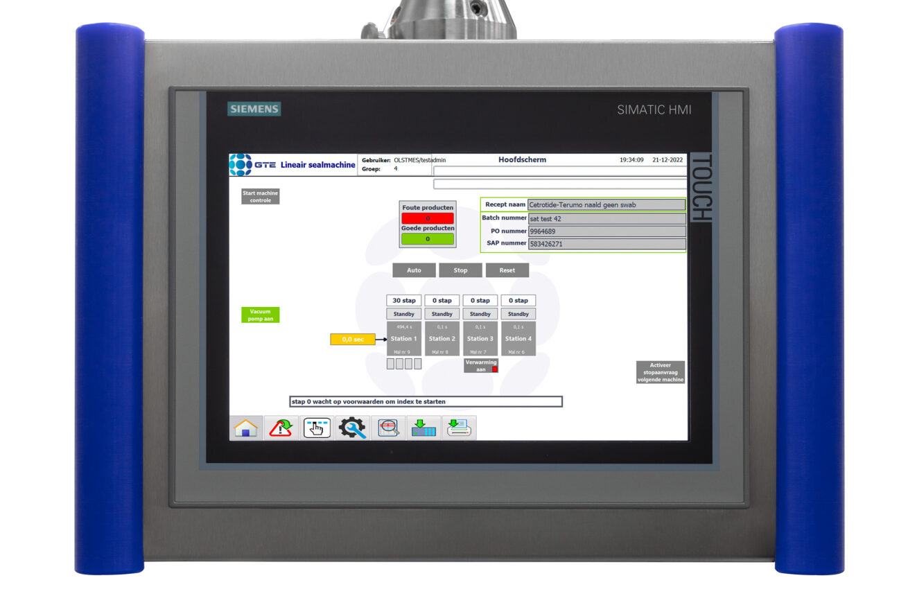 LAP-L semi-automatic blister sealing machin