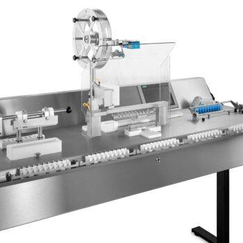 Semiautomatische assemblagemachine oogdruppel-device