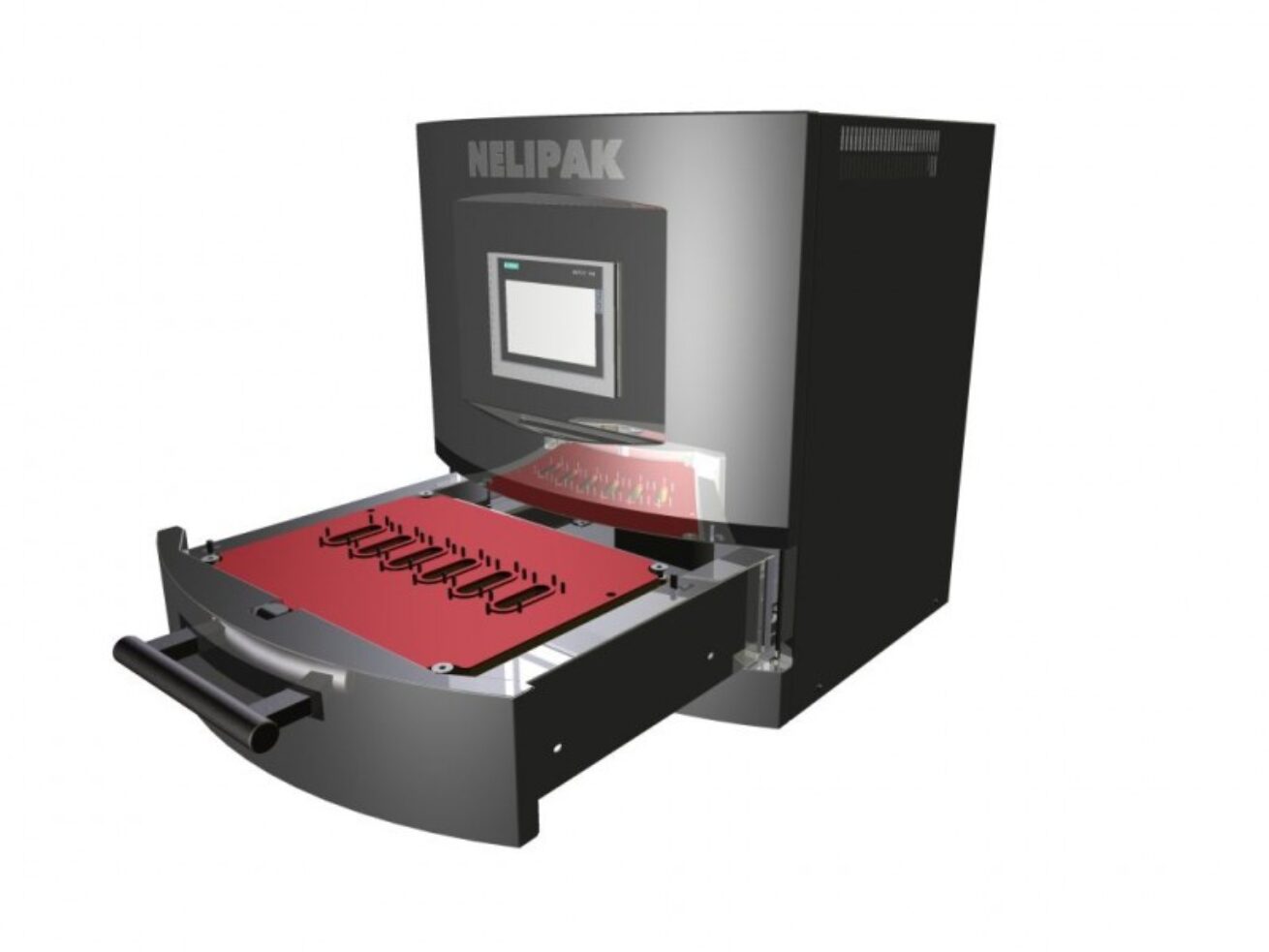 Seal machine. This machine is applicable to both high-mix, low-volume and serial production.